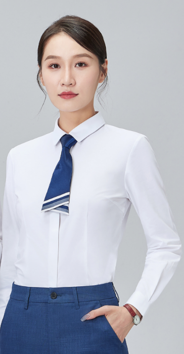 女长衬衣 皓月白 38